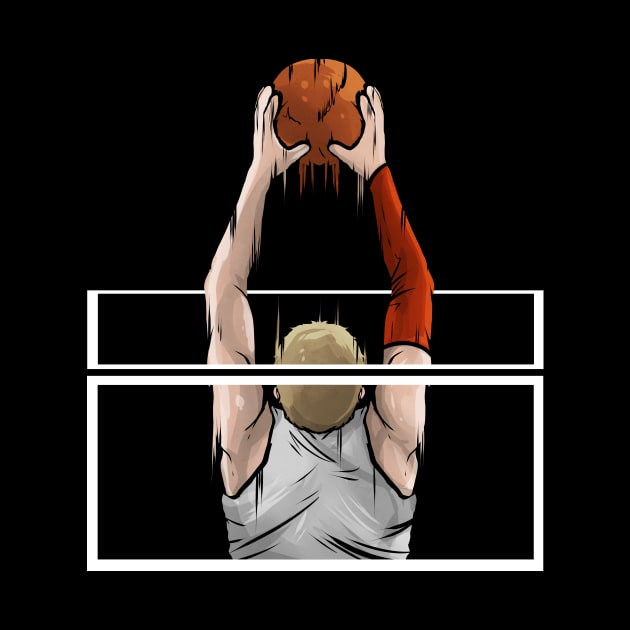 Player Dunk In Basketball by SinBle