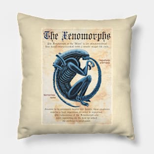 ALIEN (1979) Medieval Book Print Pillow