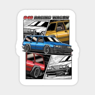 Street Racing Wagon 940 Magnet