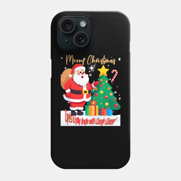 In a cookie crisis? Call the Gingerbread Rescue! Phone Case by Tee Trendz