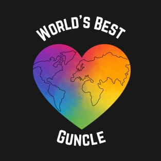 Worlds best guncle T-Shirt