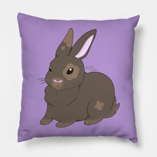 Cute Brown Bunny Pillow