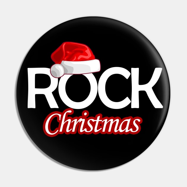 Rock Christmas - christmas with rock and roll Pin by Adson Music Store