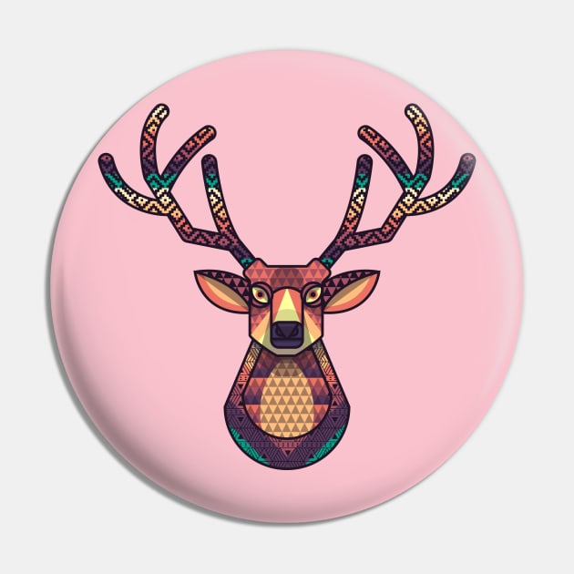 Deer artwork , deer design, deer art, deer colorful design, deer gift Pin by Utopia Shop