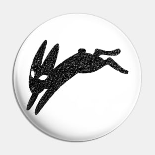 Death bunny Pin