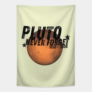 Never Forget Pluto Tapestry