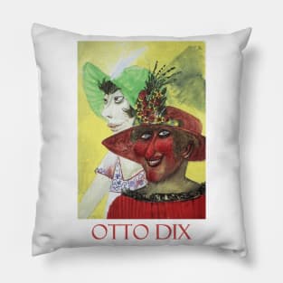 Prostitutes by Otto Dix Pillow