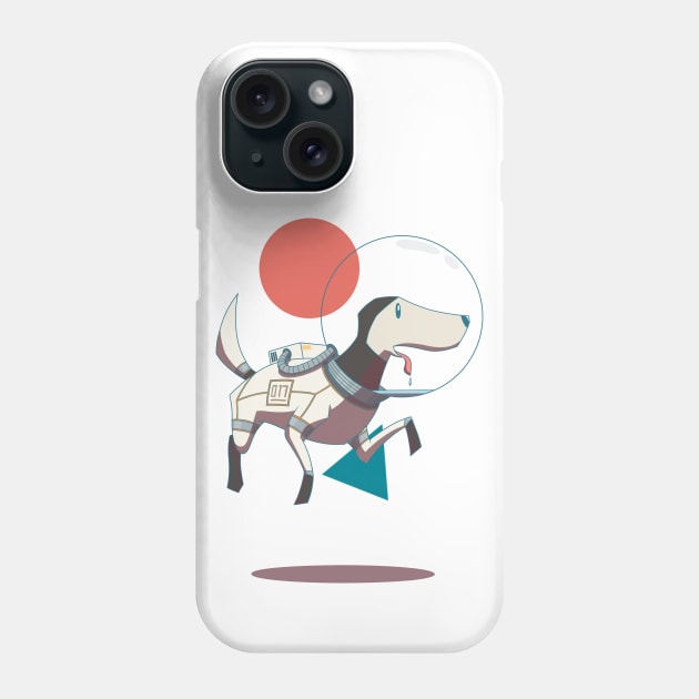 Gerty: perro espacial Phone Case by Gerty