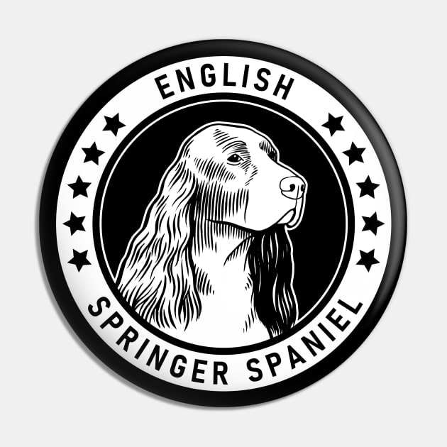 English Springer Spaniel Fan Gift Pin by millersye