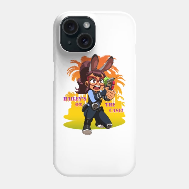 Hailey's On It! - Hailey Banks Judy Hopps (T-Shirt) Phone Case by Reddanmanic