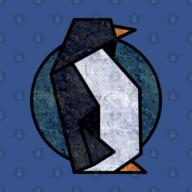 Mosaic Tile Penguin by Absolute Will