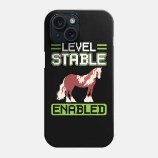 Level Stable Enabled - Clydesdale Phone Case