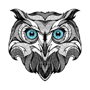 Owl Art best funny cute owl fans gift for Men Women T-Shirt