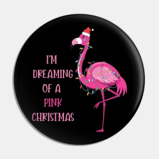 I'm Dreaming of a Pink Christmas Pin