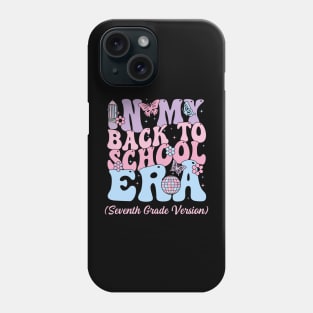 In My Back To School Era Fourth 7th Grade Gift For Boys Girls Kids Phone Case