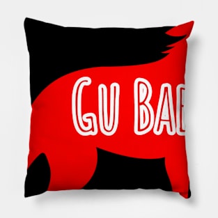 Gubae lone wolf Pillow