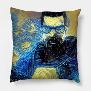 Half-Life Gordon Freeman Starry Night Pillow