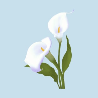 White Calla Lillies T-Shirt