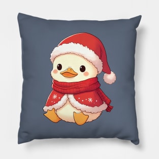 Cute Christmas Duck Pillow