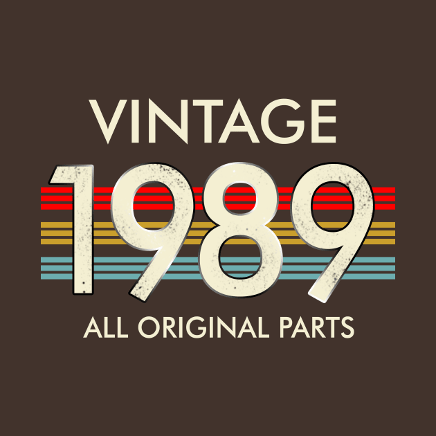 Vintage 1989 All Original Parts by louismcfarland