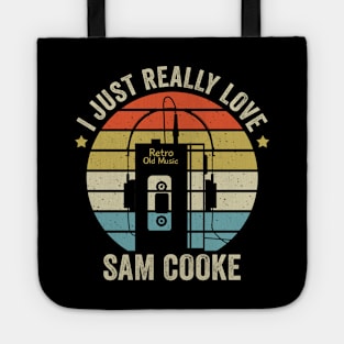 I Just Really Love Sam Retro Old Music Style Tote