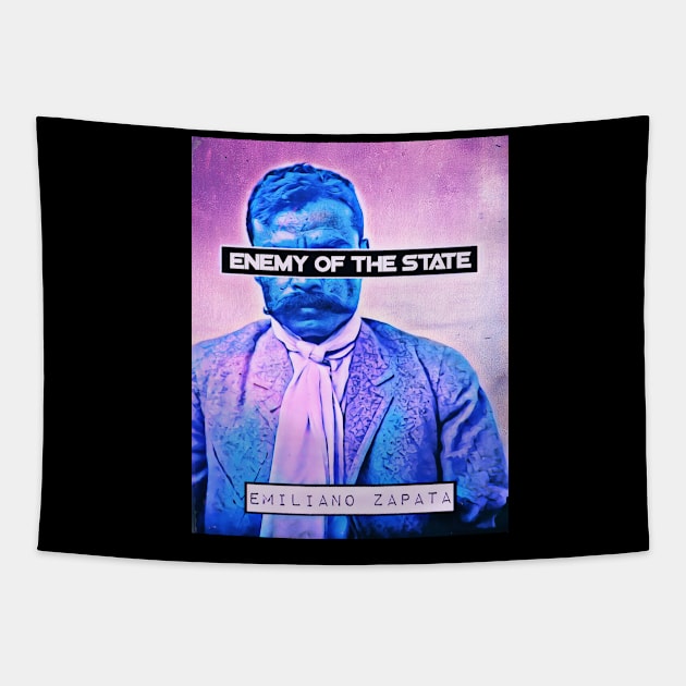 Emiliano Zapata (P) Tapestry by BlackOzean