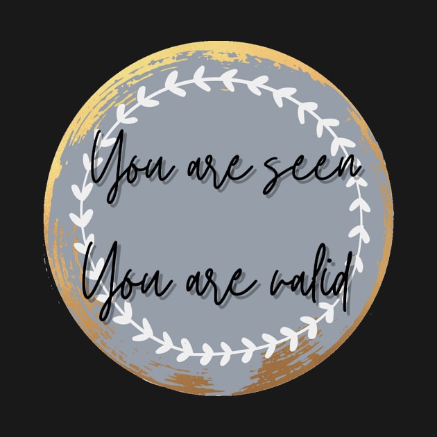 You are seen and valid metallic circle by system51