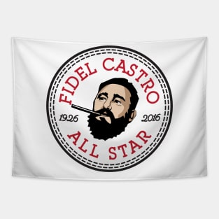 Fidel Castro All Star Converse Logo Tapestry