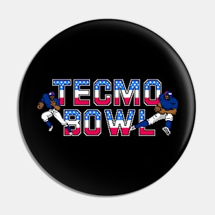 Tecmo Bowl Football - New York Pin