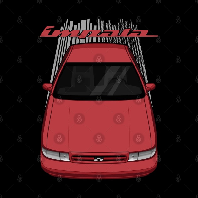 Chevrolet Impala SS 1994 - 1996 - red by V8social