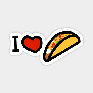 I Love a Taco Magnet