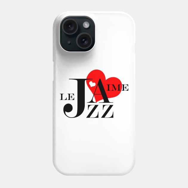 I Love Jazz Phone Case by AntiqueImages