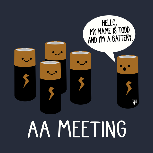 AA MEETING Funny Long Sleeve TShirt TeePublic