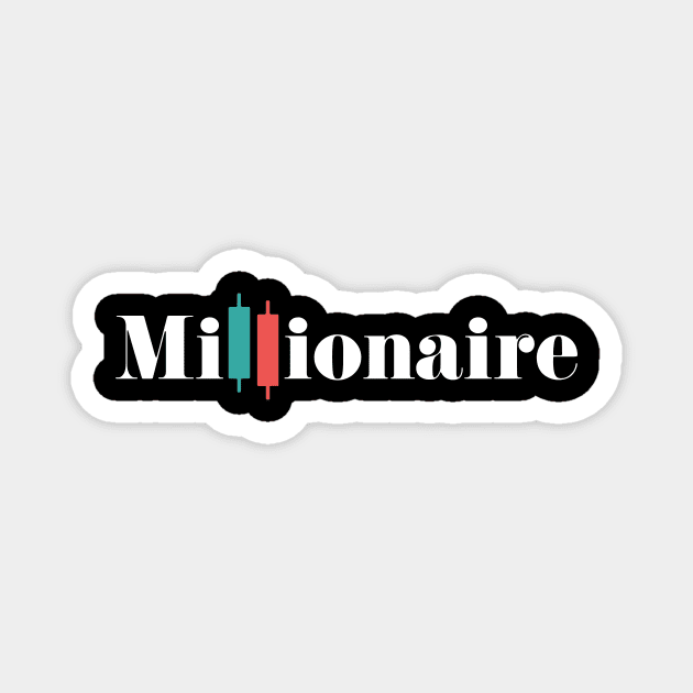 Millionaire Trader Magnet by Locind