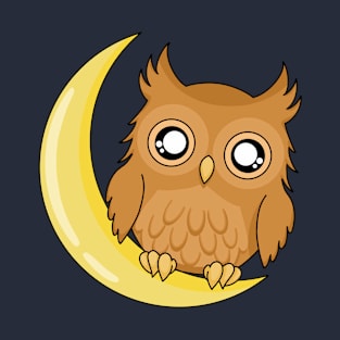 Kawaii Night Owl T-Shirt
