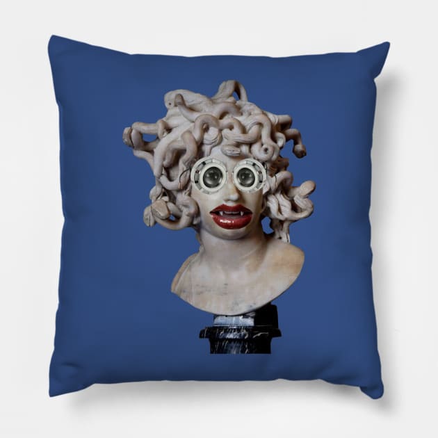 Medusa Pillow by MarisePix