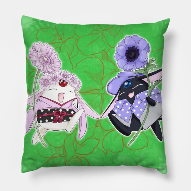 Mokona Anniversary Pillow by Nykos