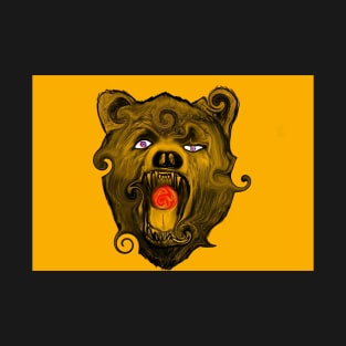 Hypnotic Trippy Grizzly T-Shirt