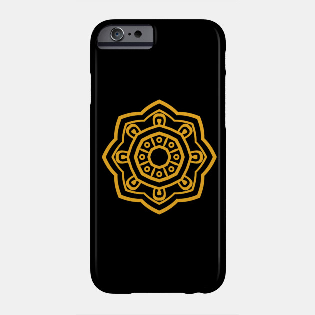 Download Golden flower mandala - Floral Mandala - Phone Case ...