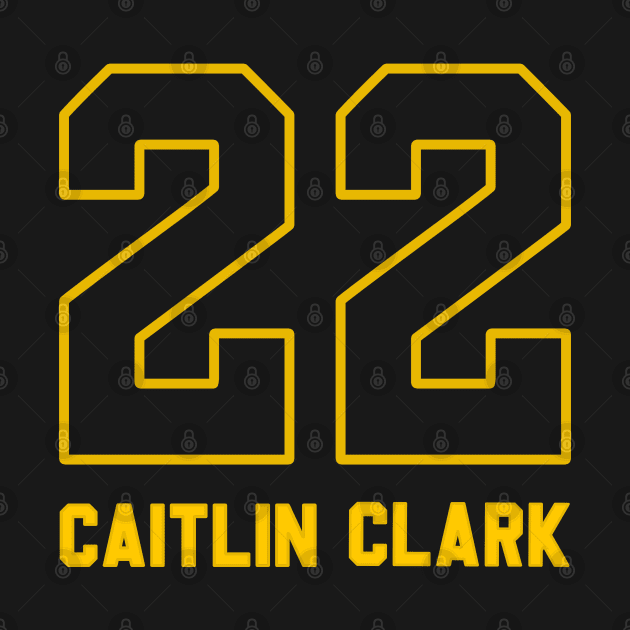 caitlin clark 22 is love by teesmile