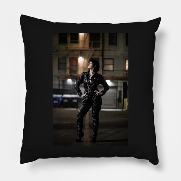 LA Nights II Pillow by britneyrae