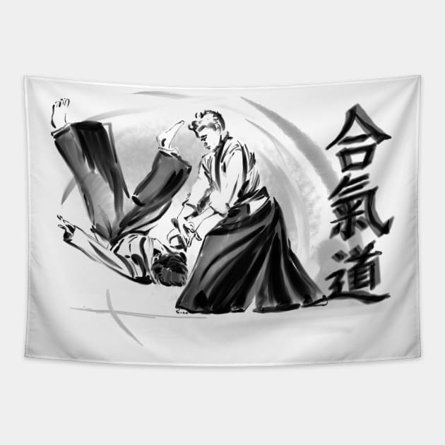 Aikido Tapestry by sibosssr