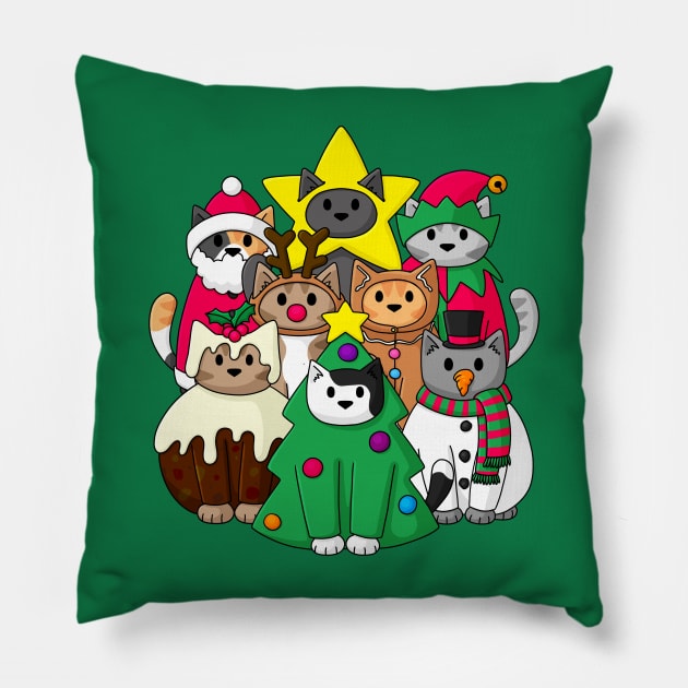 Christmas Costume Part Pillow by Doodlecats 