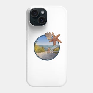 Steg ins Meer Phone Case