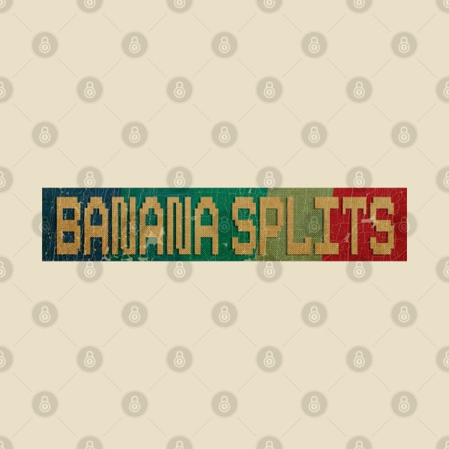 Banana Splits - RETRO COLOR - VINTAGE by AgakLaEN