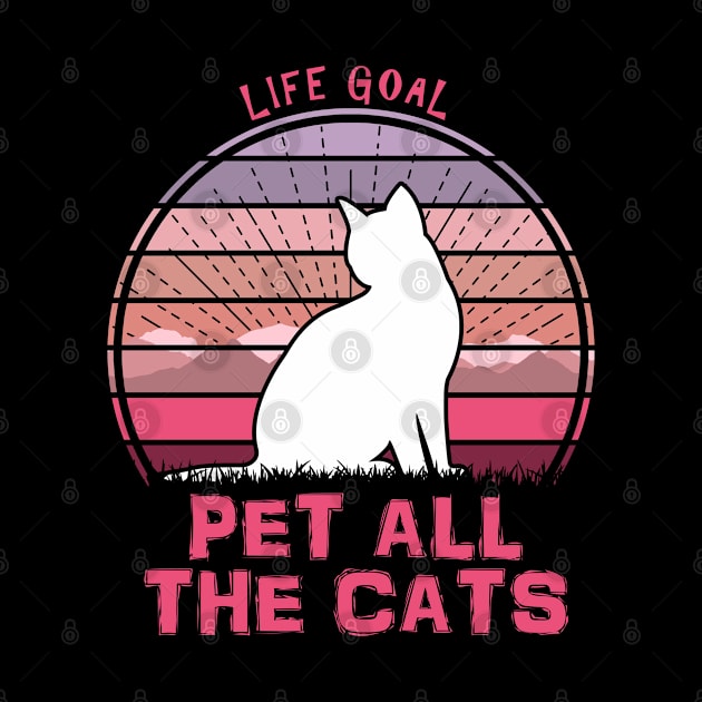 Life Goal Pet All The Cats by Nerd_art