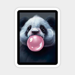 Bubblegum Panda Magnet