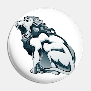 Lion design Pin