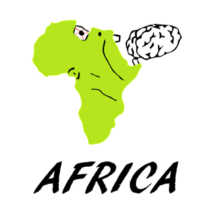 A funny map of Africa T-Shirt