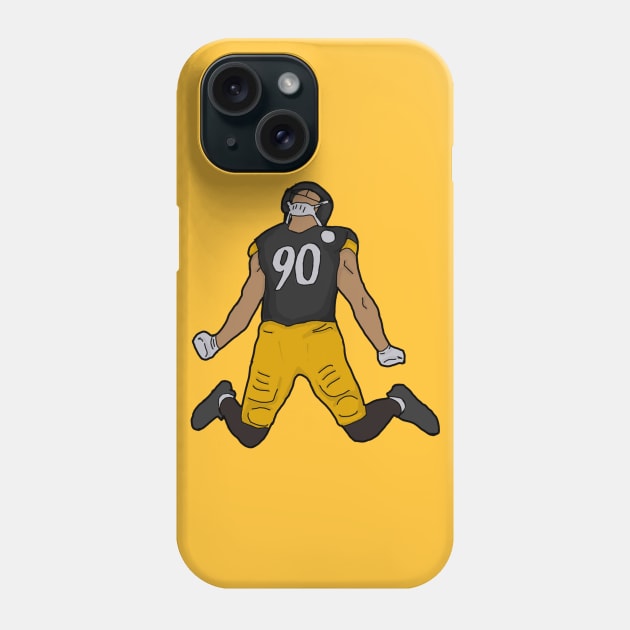 T.J. Watt Phone Case by pineapplesplit